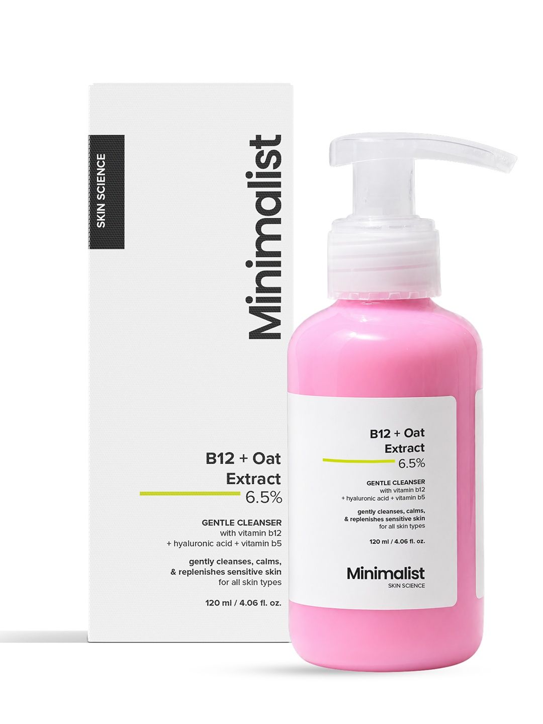MINIMALIST B12 + Oat Extract 6.5% Gentle Cleanser