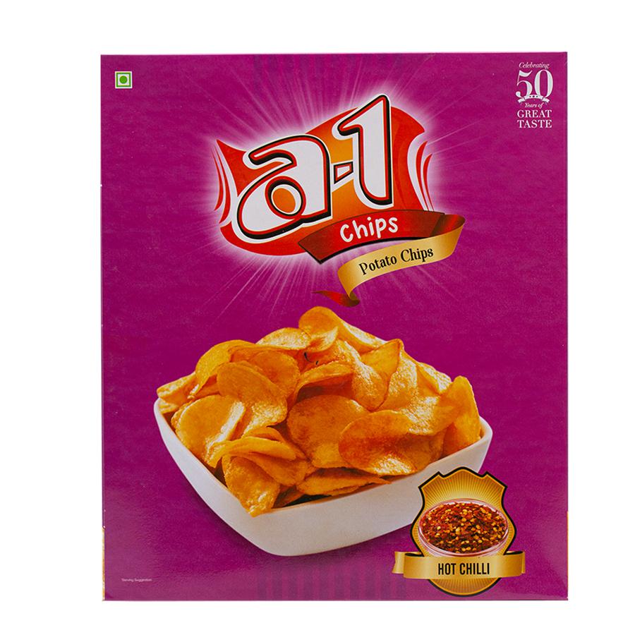 A-1 Chips Potato Chips-Hot Chilly