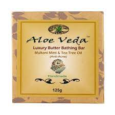 Aloe Veda Luxury Butter Bar - Multani Mitti & Tea Tree Oil