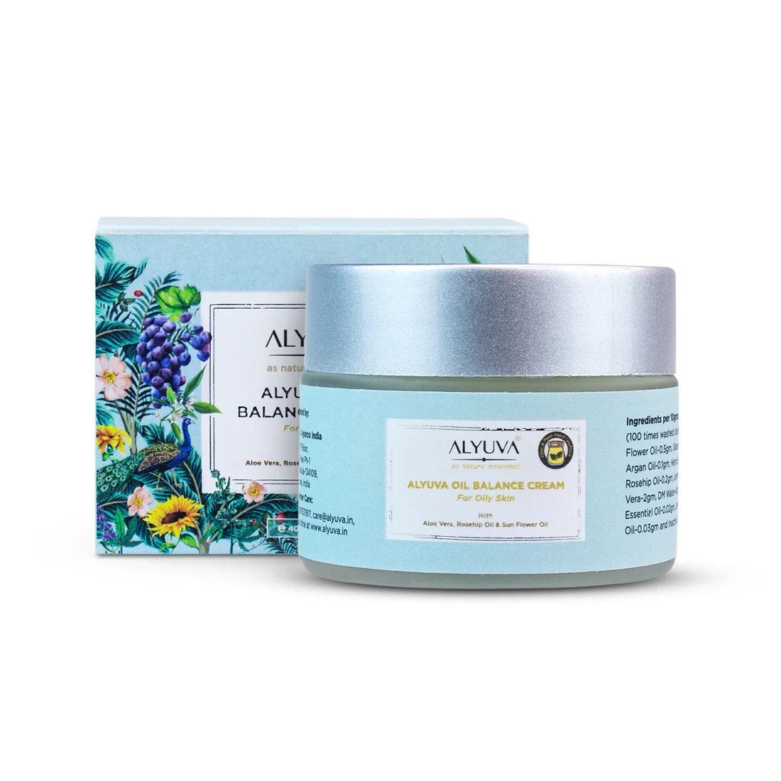 Alyuva All Natural Plant based Oil Balance Cream