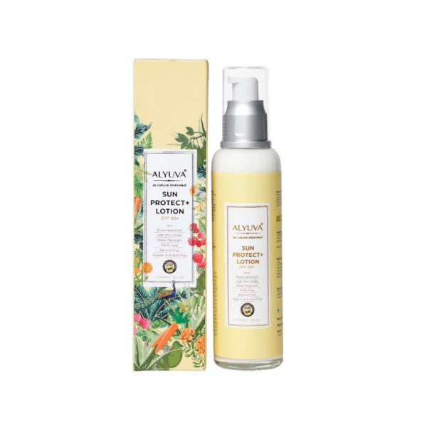 Alyuva Avacado & Red Raspberry Sun Protect+ Lotion