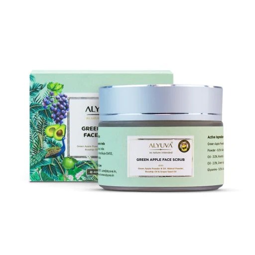 Alyuva Green Apple Face Scrub