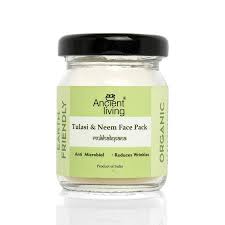 Ancient Living Organic Tulasi &Neem Face Pack