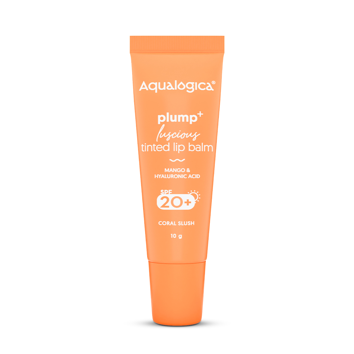 Aqualogica Coral Slush Plump+ Luscious Tinted Lip Balm