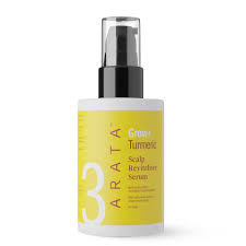Arata Grow+ Turmeric Scalp Revitaliser Serum