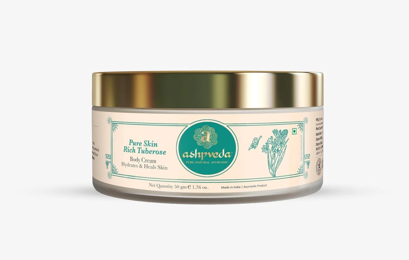 Ashpveda Pure Skin Rich Tuberose Body Cream