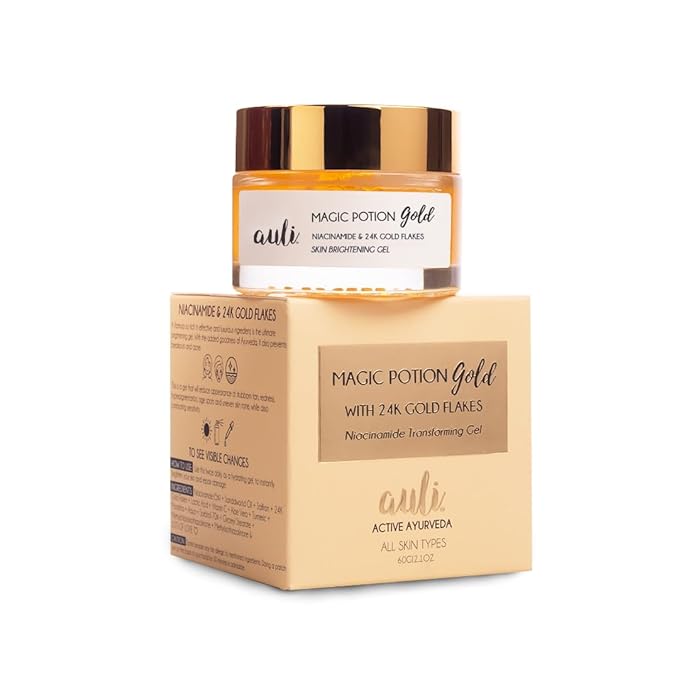Auli Lifestyle Magic Potion Gold Niacinamide & 24k Gold Flakes Hydrator