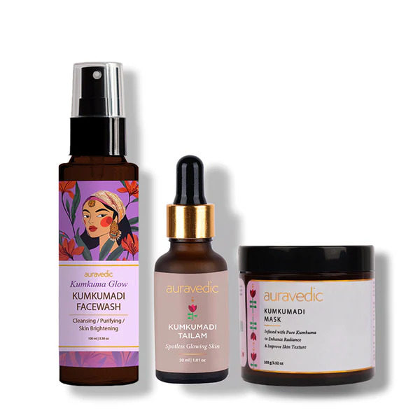 Auravedic Kumkumadi Radiant Skin Ritual