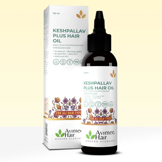 Avimee Herbal Keshpallav Plus Daily Hair Oil For Hair Growth