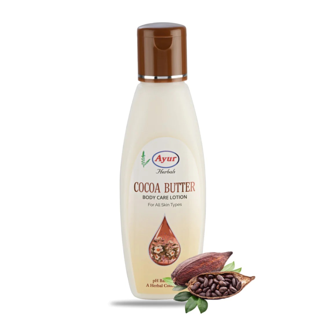 Ayur Herbals  Cocoa Butter Body Care Lotion