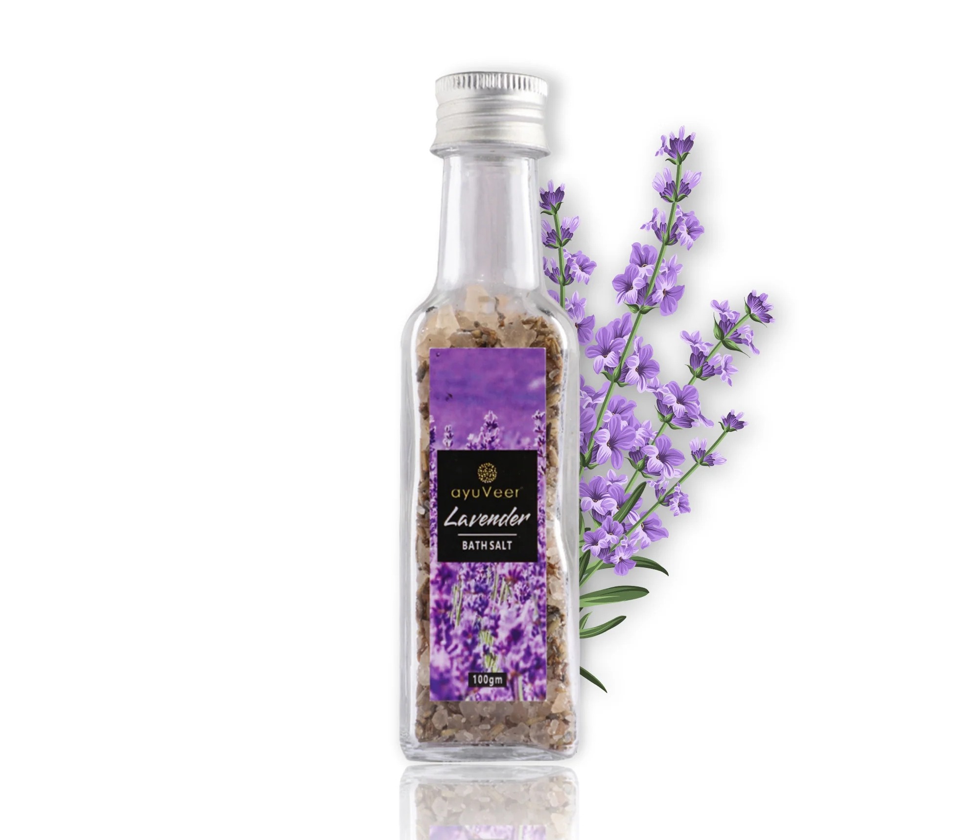 Ayuveer Lavender Bath Salt