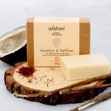 Azafran Organic Organic Licorice & Saffron Brightening Skin Bar