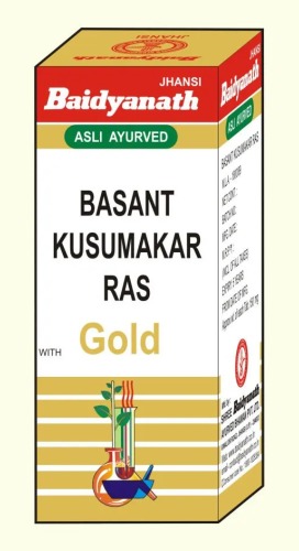 Baidyanath Basantkusumakar Ras(Sw.Mo.Am.Yu.) - Asli ayurveda 