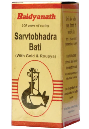 USA Herbal Store - Baidyanath Sarvatobhadra Bati (with Gold and Roupya ...