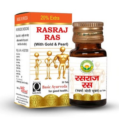 Basic Ayurveda Ras raj Ras with Gold and Pearl