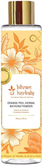 Bilvam Herbals Orange Peel Herbal Bathing Powder