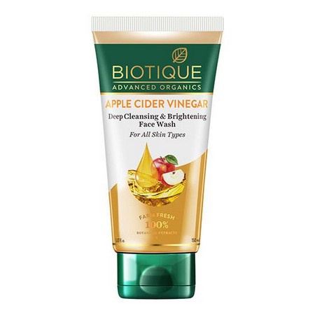 Biotique Advanced Organics - Apple Cider Vinegar Deep Cleansing and Brightening Face Wash