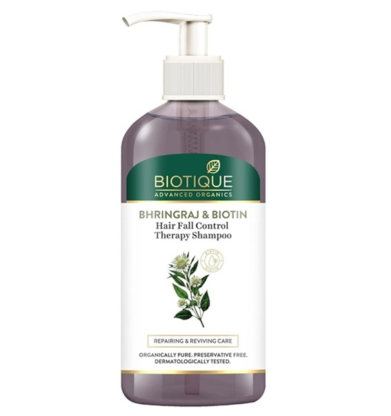 Biotique Bhringraj & Biotin Hair Fall Control Therapy Shampoo