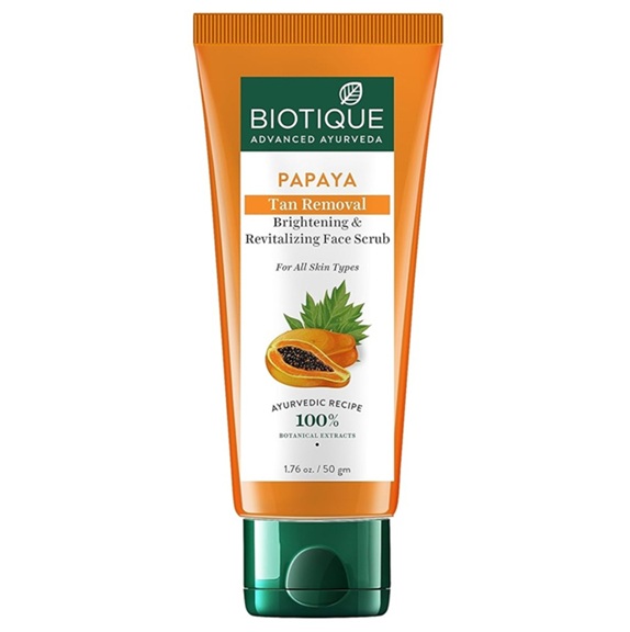 Biotique Papaya Face Scrub Tan Removal