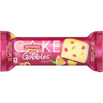 Britannia Gobbles Fruity Fun Cake