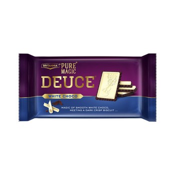 Britannia Pure Magic Deuce White Chocolate Biscuits
