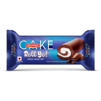 Britannia Roll Yo Choco Swiss Roll