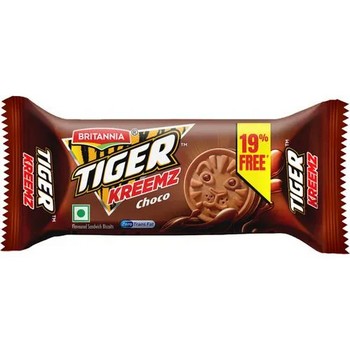 Britannia Tiger Chocolate Cream Biscuits