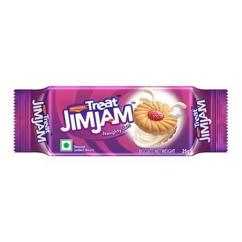 Britannia Treat Jim Jam Cream Biscuits
