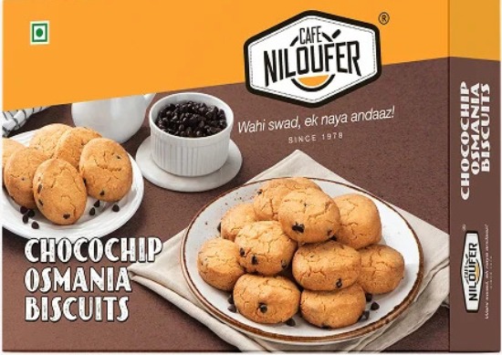 Cafe Niloufer Chocochip Osmania Biscuits