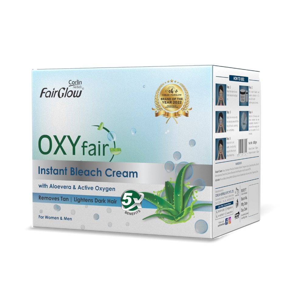 Corlin Herbals Oxyfair Instant Bleach Cream