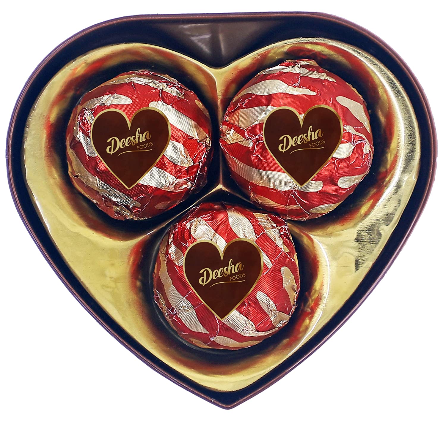 Deesha Foods Crunchy Balls Orange Chocolate Gift Pack