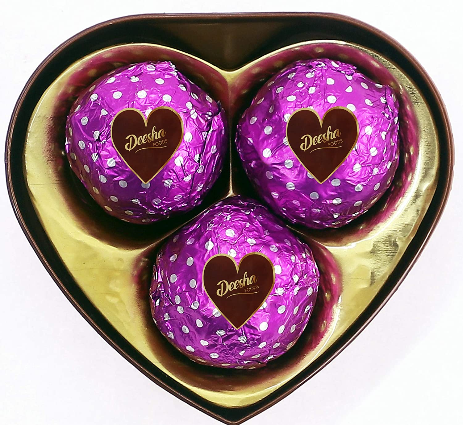 Deesha Foods Crunchy Balls Rose Gift Pack