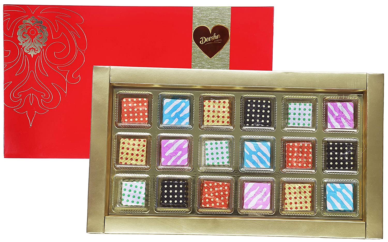 Deesha Foods Dry Fruits Chocolates Gift Pack