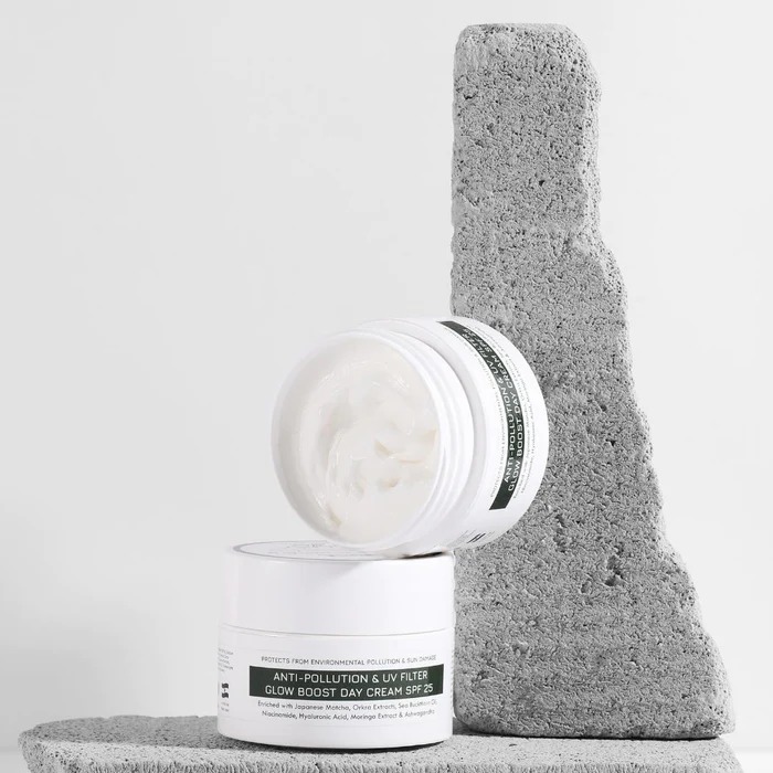 Detoxie  Anti-Pollution & UV Filter, Glow Boost Day Cream SPF 25