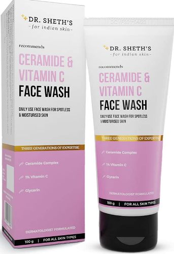 Dr Sheth's Ceramide & Vitamin C Face Wash