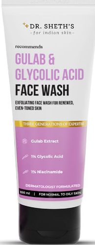Dr Sheth's Gulab & Glycolic Acid Face Wash