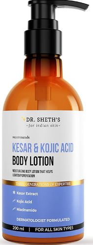 Dr Sheth's Kesar & Kojic Acid Body Lotion