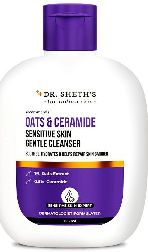 Dr Sheth's Oats & Ceramide Sensitive Skin Cleanser