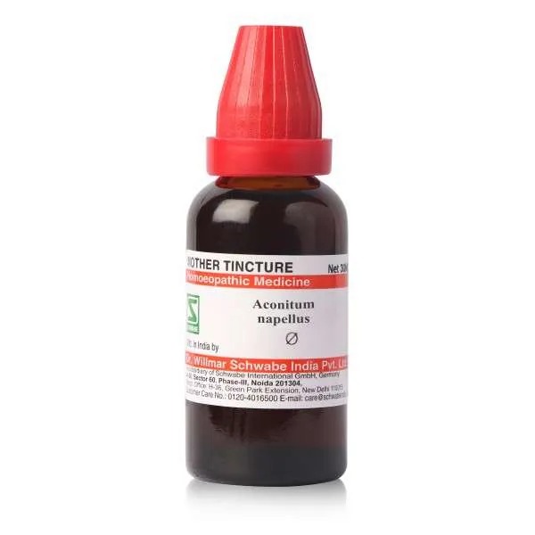 Dr. Willmar Schwabe India Aconite Napellus Mother Tincture Q 