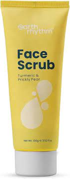 Earth Rhythm Face Scrub Turmeric & Prickly Pear
