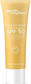 Earth Rhythm Phyto Shield Spf 50 Matte Mineral Sunscreen