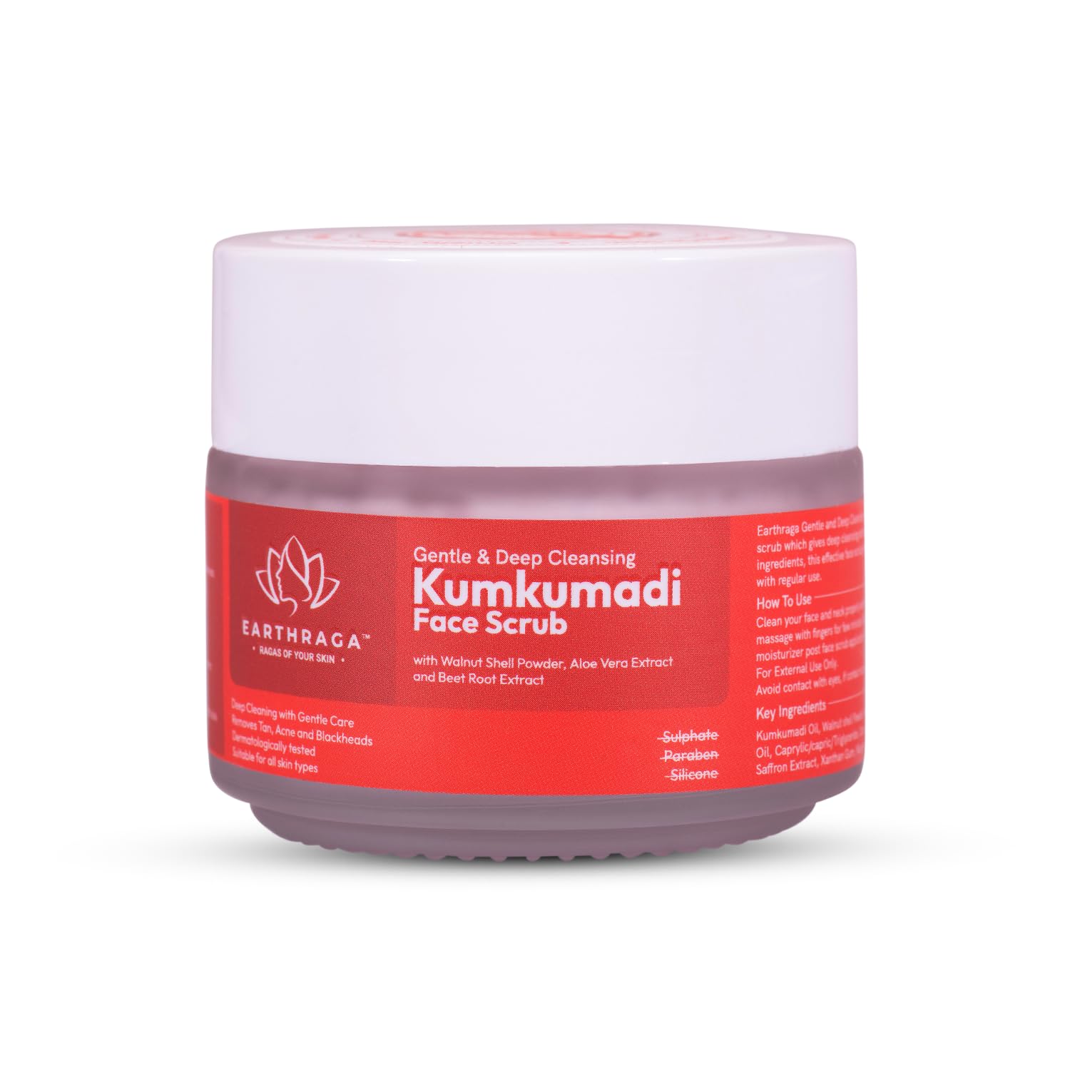 Earthraga Gentle & Deep Cleansing Kumkumadi Face Scrub