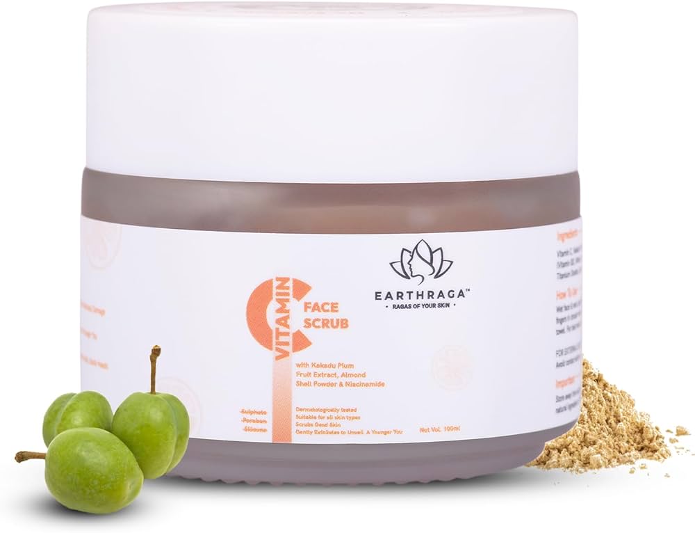 Earthraga Vitamin C Face Scrub
