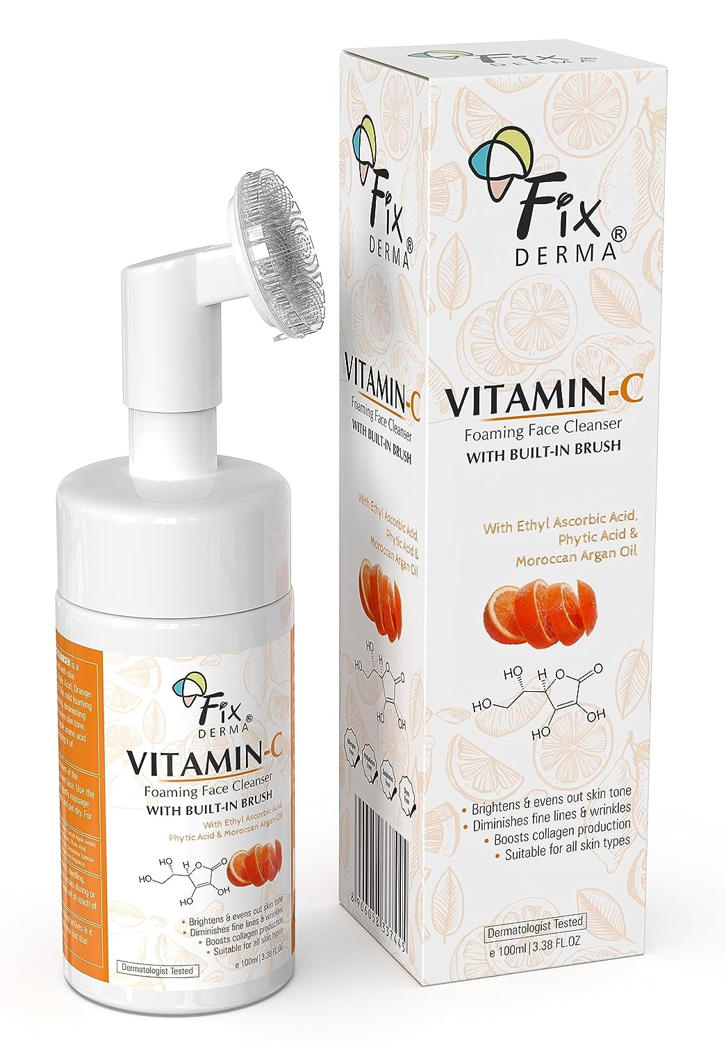 Fixderma  Vitamin C Foaming Face Cleanser