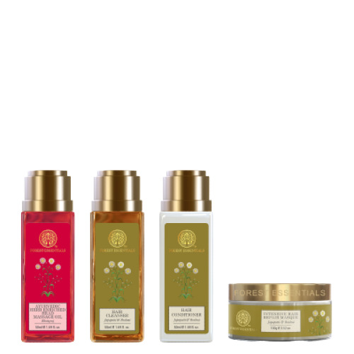 Forest Essentials Mini Hair Ritual for nourished Hair