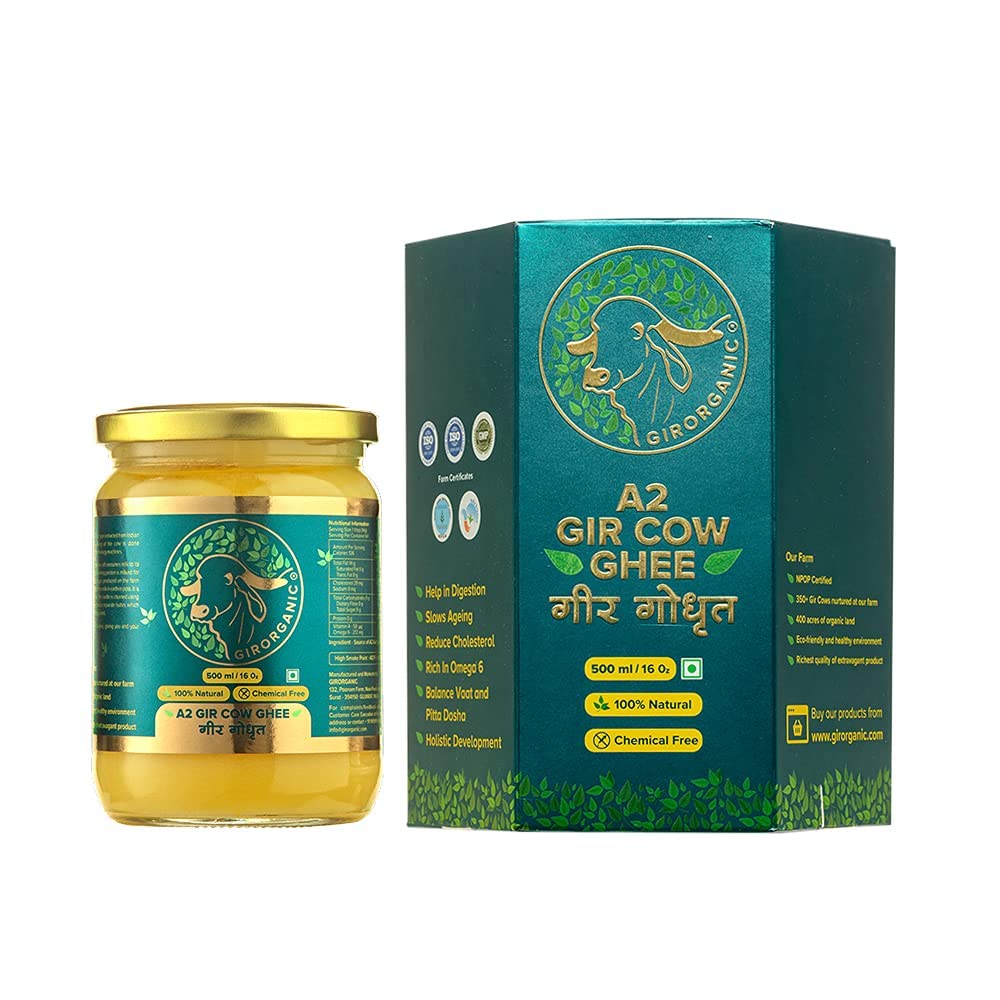 GirOrganic A2 Gir Cow Ghee