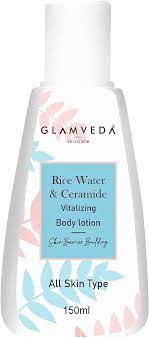 Glamveda Korean Glass Skin Rice & Ceramide Vitalizing Body Lotion