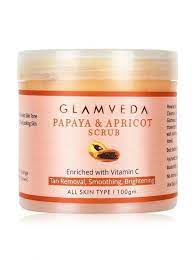 Glamveda Papaya & Apricot Anti Tan Scrub 
