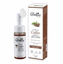 Globus Naturals Coffee Brightening Foaming Face Wash