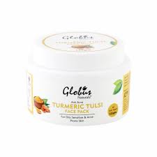 Globus Naturals Turmeric Tulsi Anti Acne Face Pack